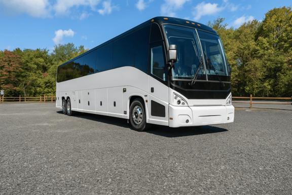 Coach Bus Peoria 56 Passenger Charter Bus