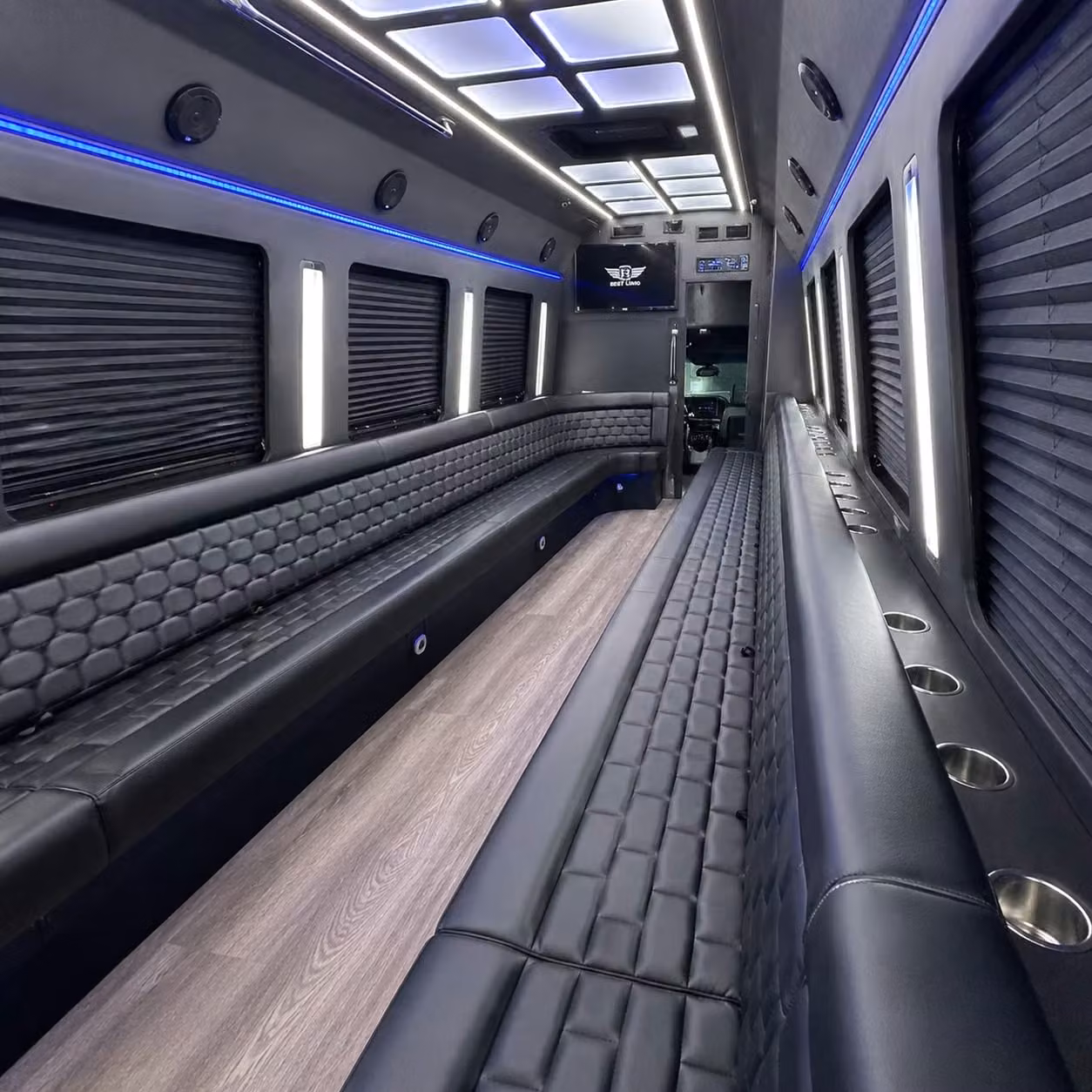 party bus interior