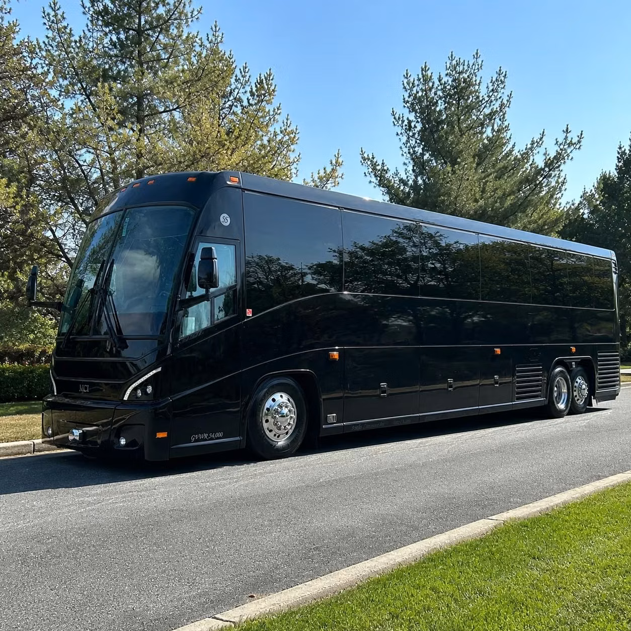 peoria charter bus rental exterior